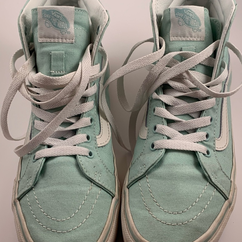 Vans High Top Mint Green